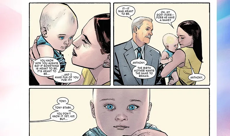 Tony Stark is adopted