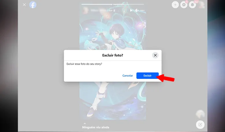 Seu story não estará mais disponível para ninguém