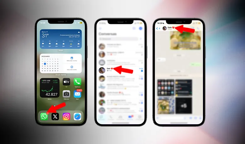 Los pasos son similares en iOS