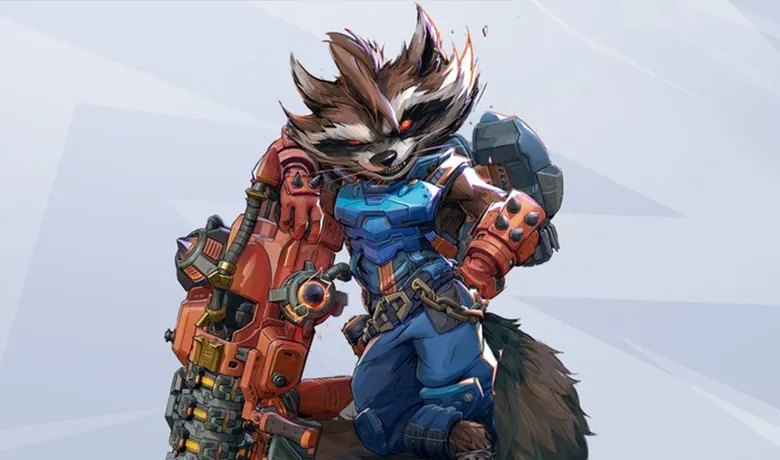 The character Rocket Raccoon