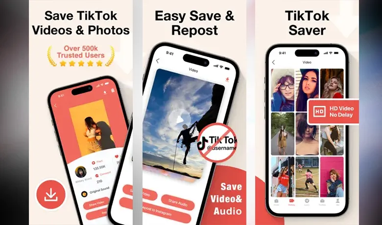 The TikSaver app