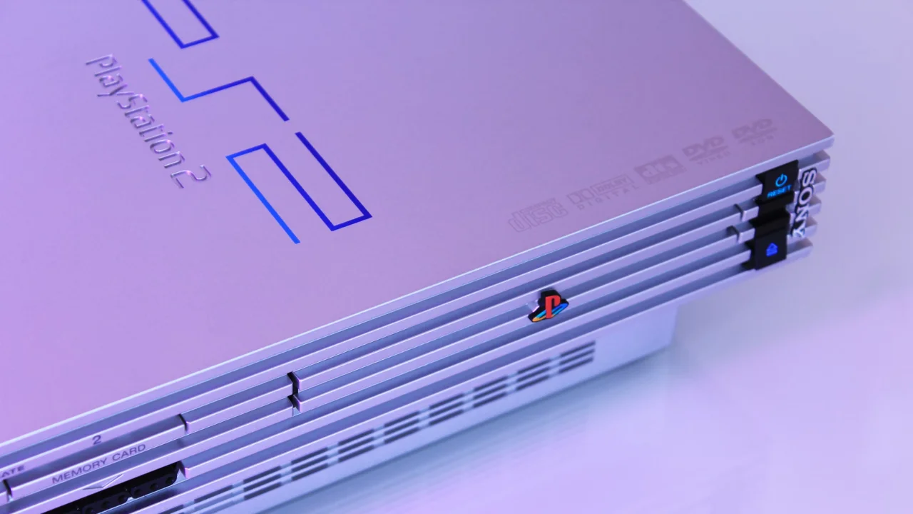 Consola PlayStation 2 gris