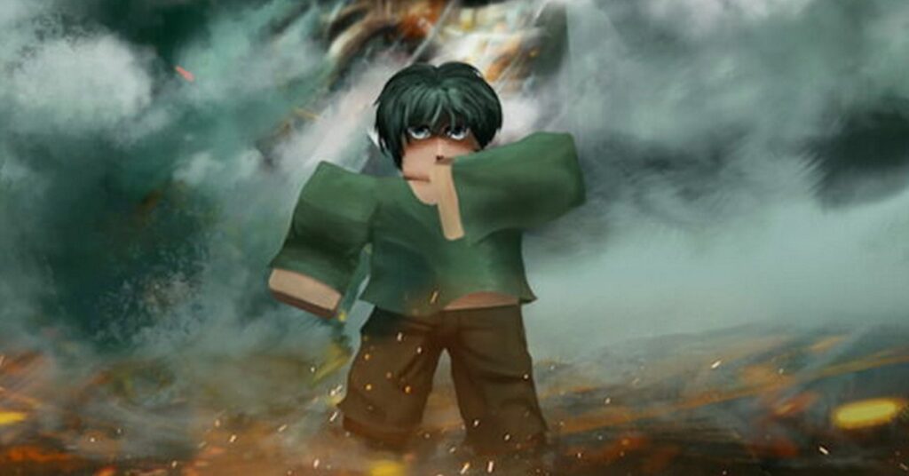 Personajes de anime Attack on Titan con diseño de juego Roblox