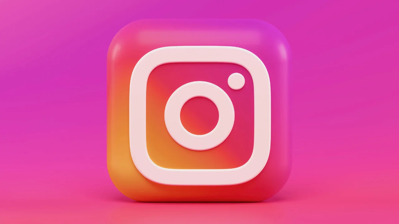 Logotipo do Instagram em destaque