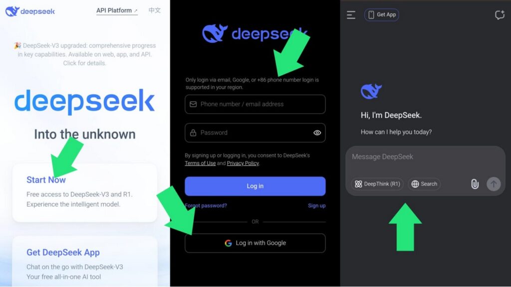 Como usar o Deepseek