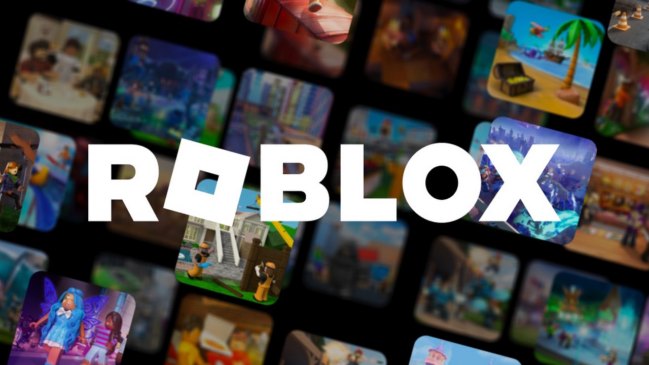 Imagem mostrando a logo do Roblox