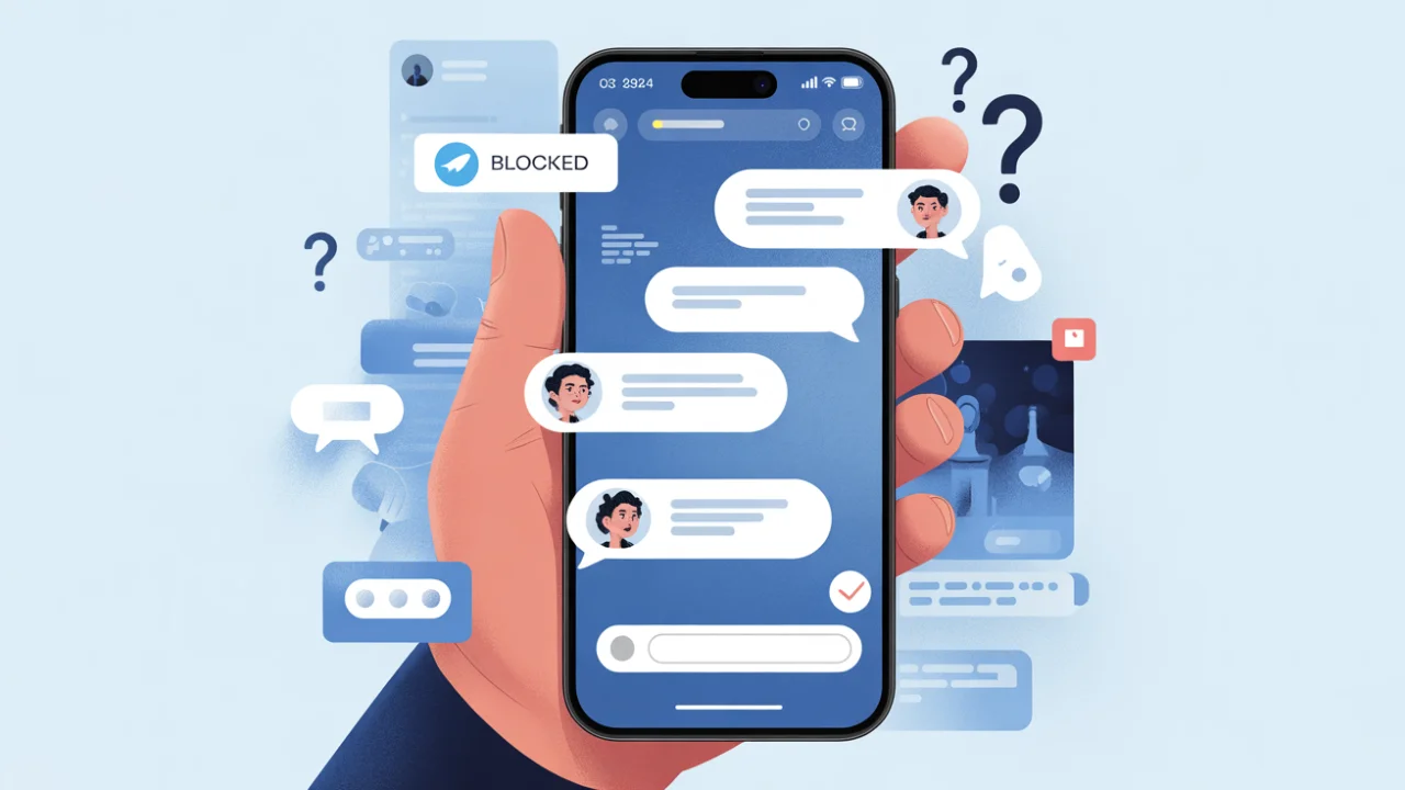 Telegramでブロックされているか確認する方法